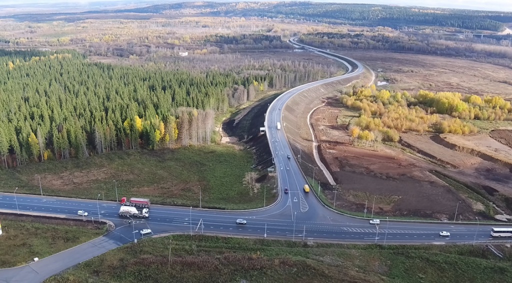 Проект северного обхода перми на карте