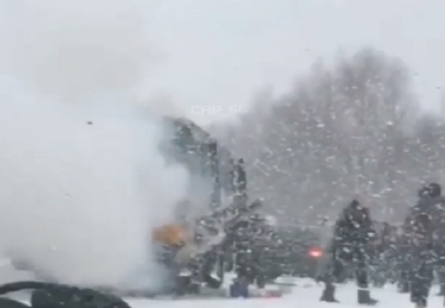 Авария с автобусом Пермский край. Пожар на Гайве.